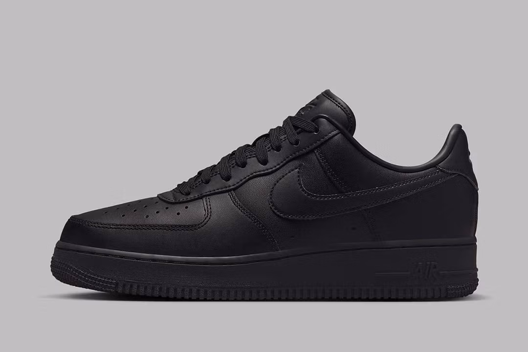 Nike Air Force 1 Low '07 Fresh Black Anthracite - Image 2