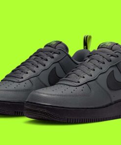 Nike Air Force 1 Low '07 Iron Grey Volt Black