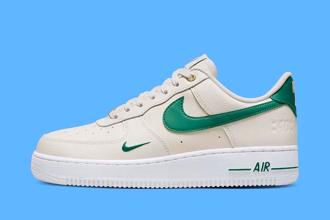 Nike Air Force 1 Low '07 LV8 40th Anniversary Sail Malachite - Image 2