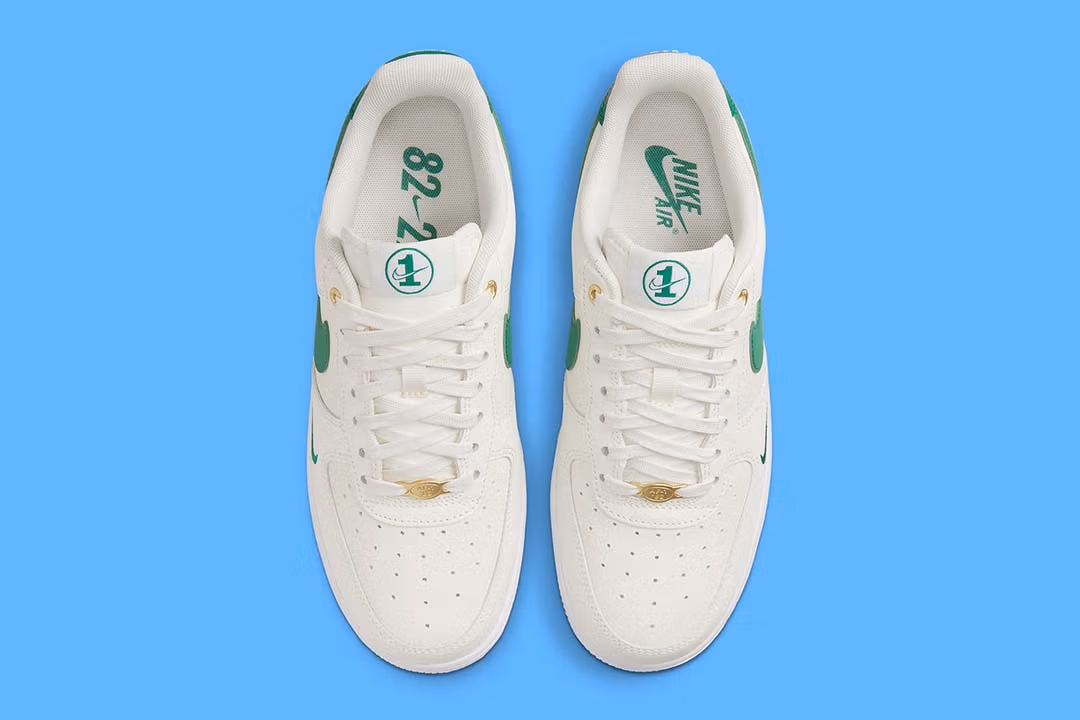 Nike Air Force 1 Low '07 LV8 40th Anniversary Sail Malachite - Image 6