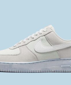 Alternative view of Nike Air Force 1 Low '07 LV8 EMB Summit White Blue Whisper