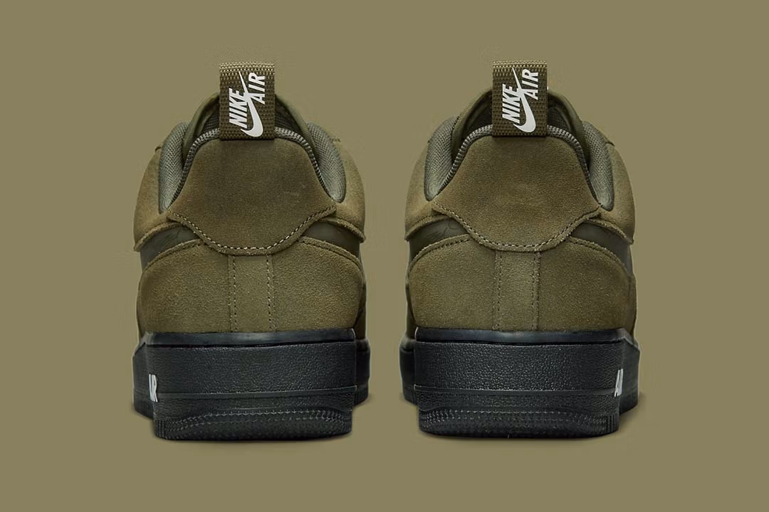 Nike Air Force 1 Low '07 LV8 SE Cargo Khaki White Black - Image 4