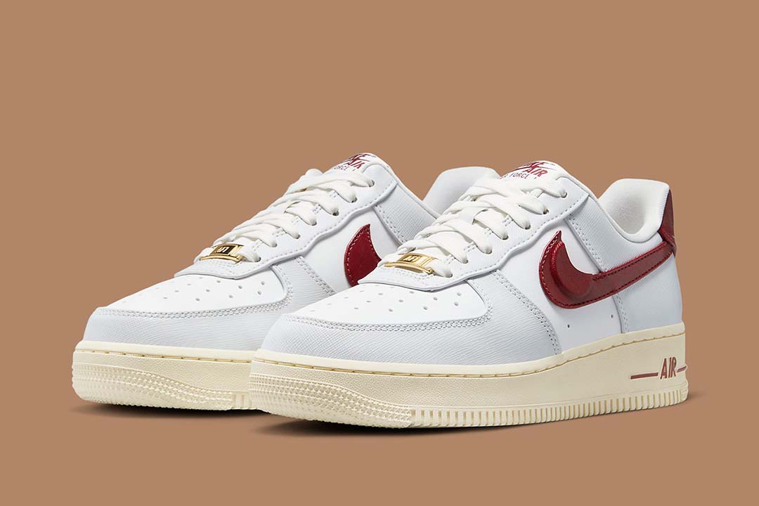 Nike Air Force 1 Low '07 SE Just Do It Photon Dust Team Red - W ...