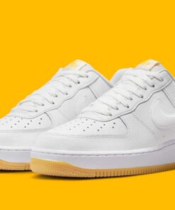 Nike Air Force 1 Low '07 White University Gold Gum