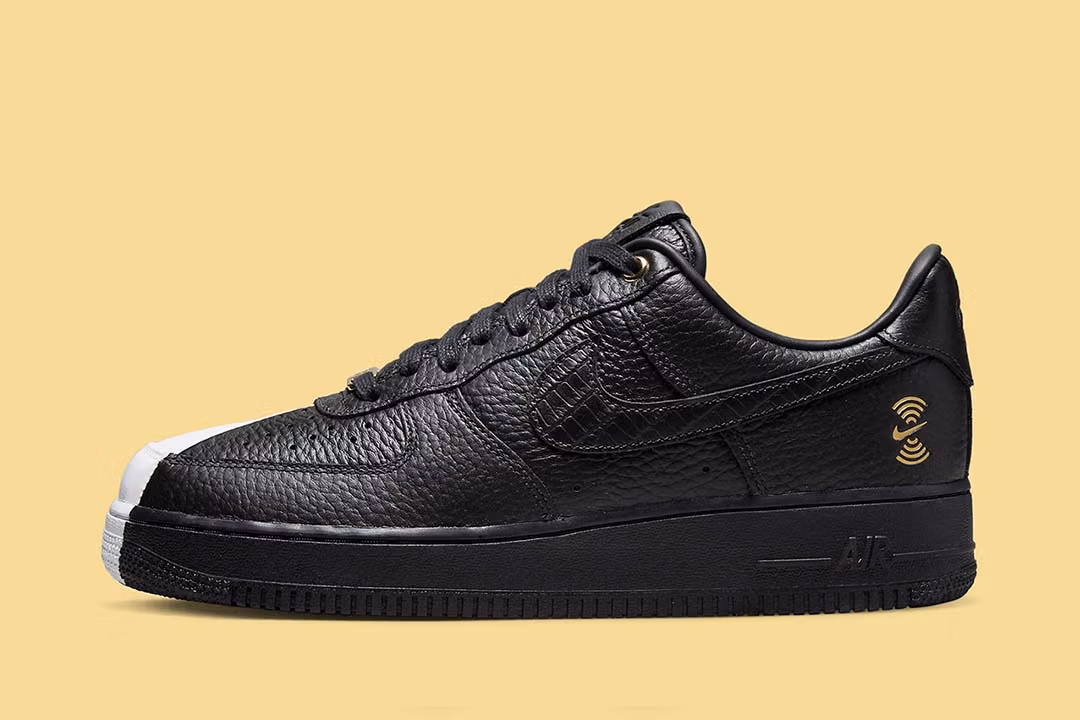 Nike Air Force 1 Low 40th Anniversary Edition Split Black White - Image 2