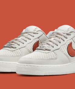 Nike Air Force 1 Low Basketball Leather Light Bone Sail - W