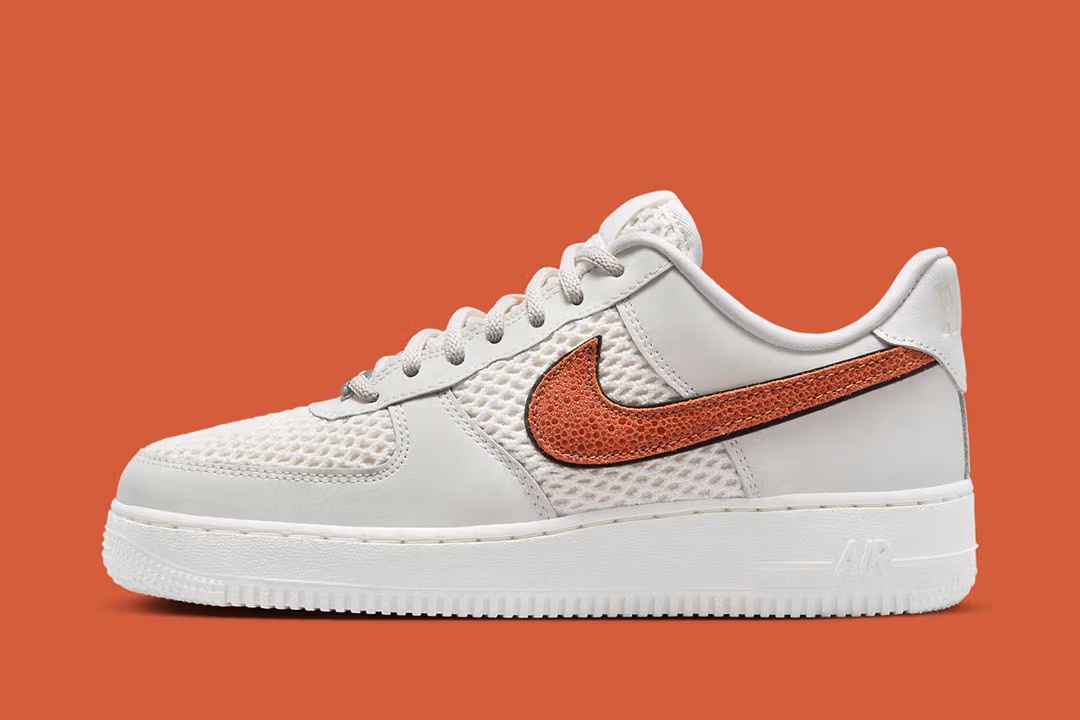 Nike Air Force 1 Low Basketball Leather Light Bone Sail - W - Image 2