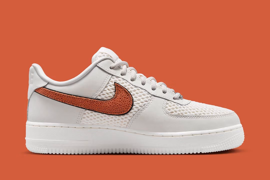 Nike Air Force 1 Low Basketball Leather Light Bone Sail - W - Image 3