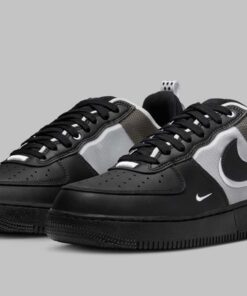 Nike Air Force 1 Low React Black White