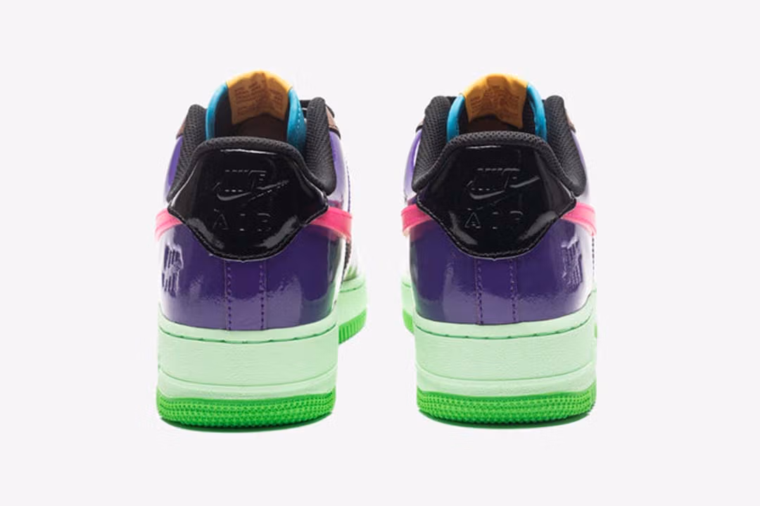 Nike Air Force 1 Low SP Undefeated Multi-Patent Pink Prime - Image 3