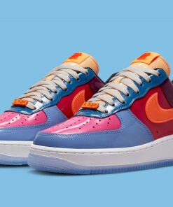 Nike Air Force 1 Low SP Undefeated Multi-Patent Total Orange