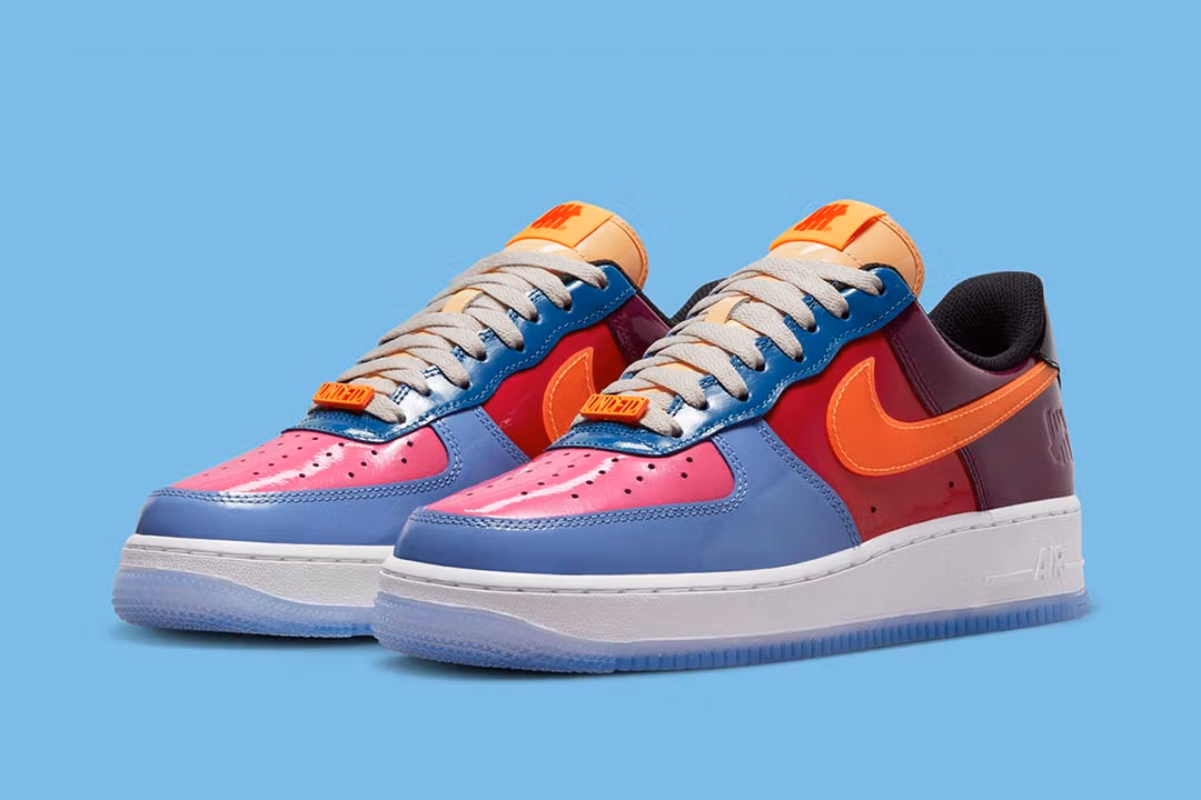 Nike Air Force 1 Low SP Undefeated Multi-Patent Total Orange