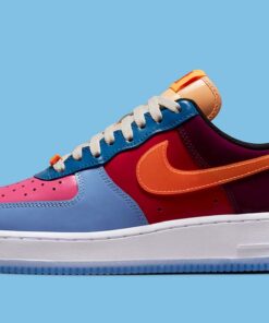 Alternative view of Nike Air Force 1 Low SP Undefeated Multi-Patent Total Orange
