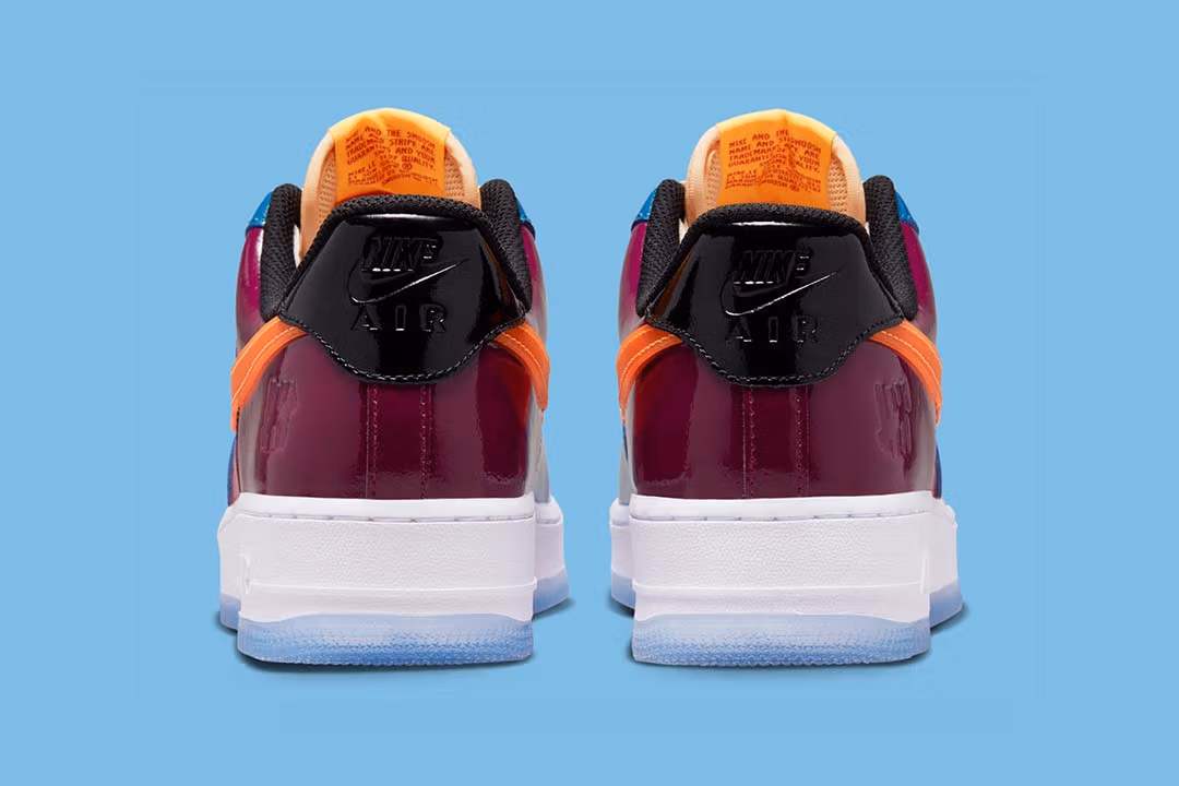 Nike Air Force 1 Low SP Undefeated Multi-Patent Total Orange - Image 4