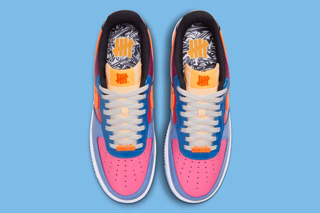 Nike Air Force 1 Low SP Undefeated Multi-Patent Total Orange - Image 6