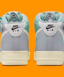 Nike Air Force 1 Mid '07 LX Grey Fog Enamel Green DQ8766-002