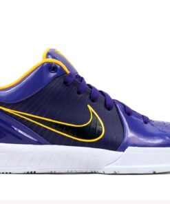 Alternative view of Nike Kobe 4 Protro Undefeated Los Angeles Lakers
