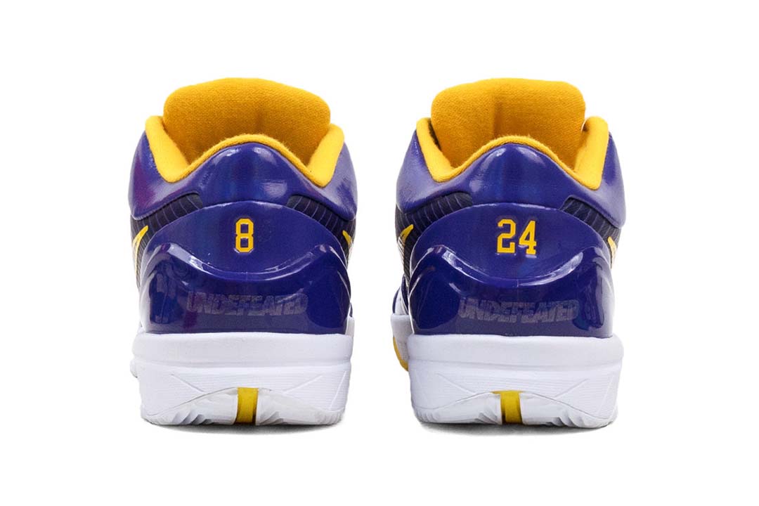 Nike Kobe 4 Protro Undefeated Los Angeles Lakers - Immortal Sneaker