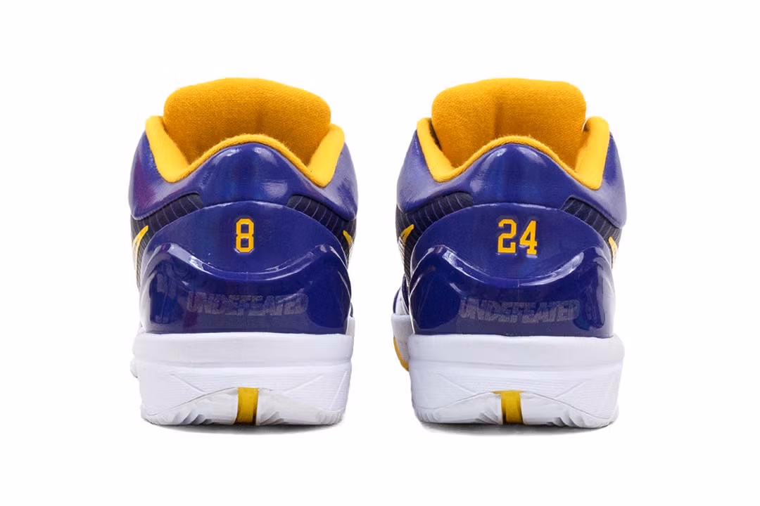 Nike Kobe 4 Protro Undefeated Los Angeles Lakers - Image 3