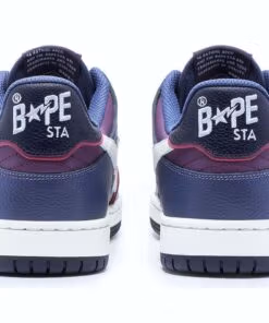 A Bathing Ape Bape SK8 Sta Purple White 1J30-291-024/1J30-191-024