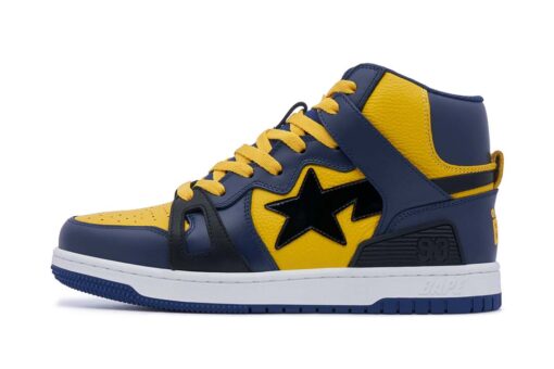 A Bathing Ape Bape Sta 93 Hi Michigan 1J30-291-019/001FWJ301019_YEL