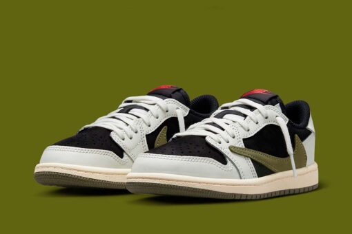 Jordan 1 Retro Low OG SP Travis Scott Olive DZ4137-106