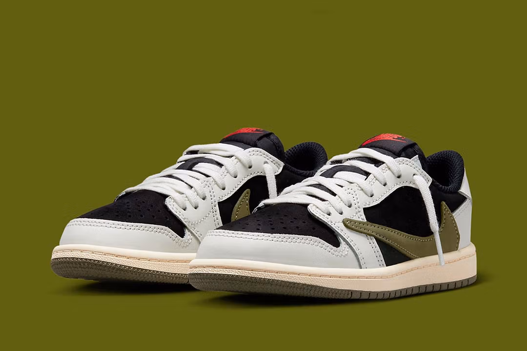 Jordan 1 Retro Low OG SP Travis Scott Olive DZ4137-106
