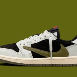 Jordan 1 Retro Low OG SP Travis Scott Olive DZ4137-106