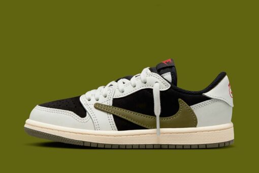 Jordan 1 Retro Low OG SP Travis Scott Olive DZ4137-106