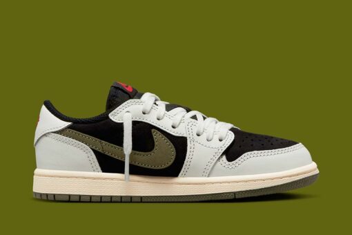 Jordan 1 Retro Low OG SP Travis Scott Olive DZ4137-106