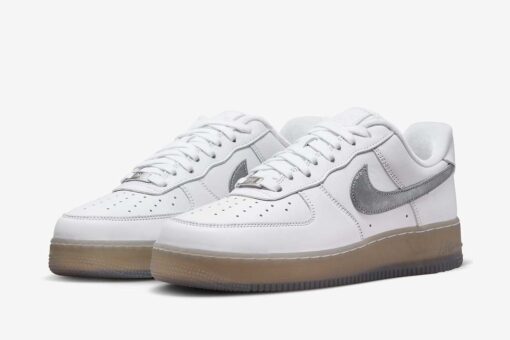 Nike Air Force 1 Low '07 PRM White Metallic Silver DX3945-100