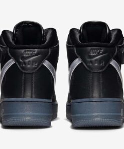 Nike Air Force 1 Mid Prm Black Metallic Silver DX3061-001