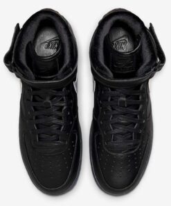 Nike Air Force 1 Mid Prm Black Metallic Silver DX3061-001