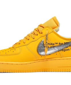 Nike Air Force 1 Low Off-White ICA University Gold DD1876-700