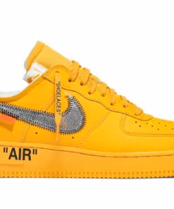 Nike Air Force 1 Low Off-White ICA University Gold DD1876-700