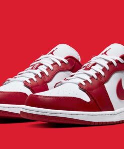Jordan 1 Low Gym Red White 553558-611