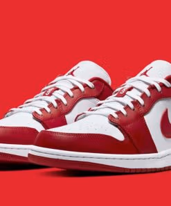 Jordan 1 Low Gym Red White 553558-611