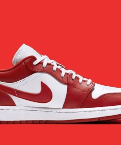 Jordan 1 Low Gym Red White 553558-611