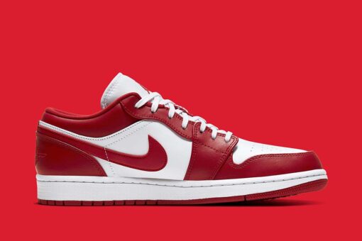 Jordan 1 Low Gym Red White 553558-611