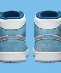 Jordan 1 Mid French Blue Fire Red DN3706-401