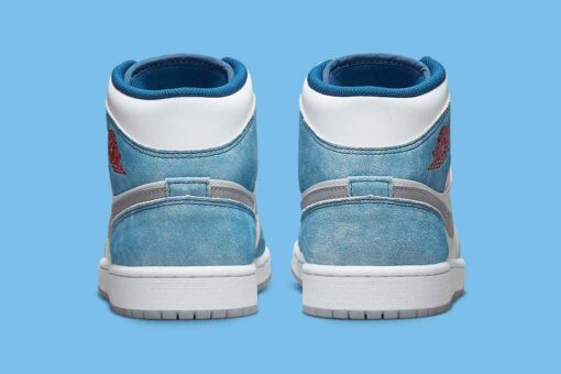 Jordan 1 Mid French Blue Fire Red DN3706-401