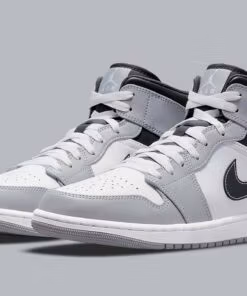 Jordan 1 Mid Light Smoke Grey Anthracite 554724-078