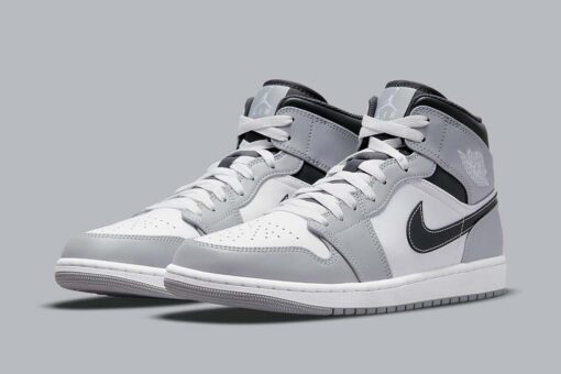 Jordan 1 Mid Light Smoke Grey Anthracite 554724-078