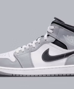 Jordan 1 Mid Light Smoke Grey Anthracite 554724-078