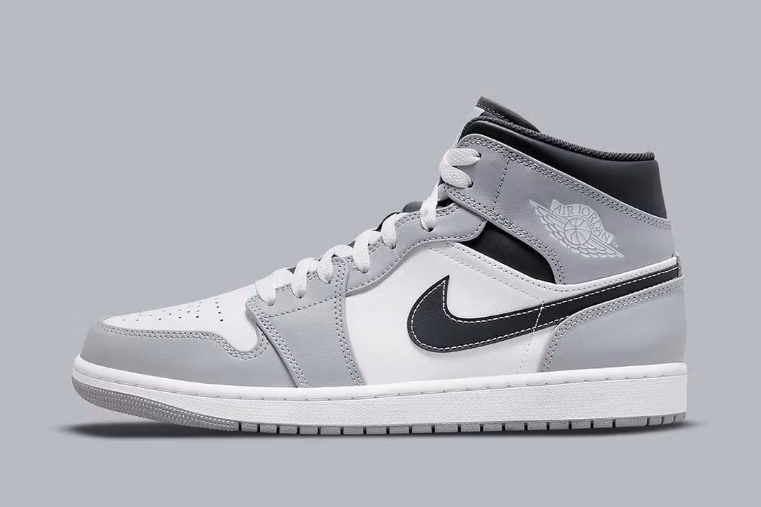 Jordan 1 Mid Light Smoke Grey Anthracite 554724-078