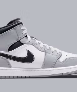 Jordan 1 Mid Light Smoke Grey Anthracite 554724-078