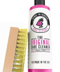 Pink Miracle Shoe Cleaner Kit 8oz with Brush