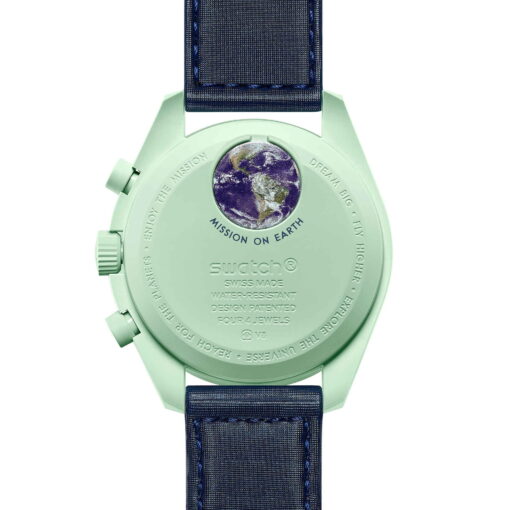 Swatch x Omega Bioceramic Moonswatch Mission to Earth