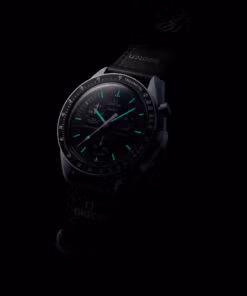 Swatch x Omega Bioceramic Moonswatch Mission To Moonshine Gold Floral Dial