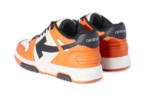 Off-White Out Of Office Calf Leather Black White Orange 20972860